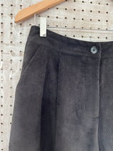 100% Cotton Neona Trousers in Brown Needlecord