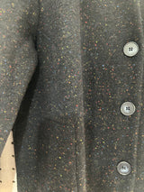 70% Wool Interna 5 Jacket in Black with soft flecks