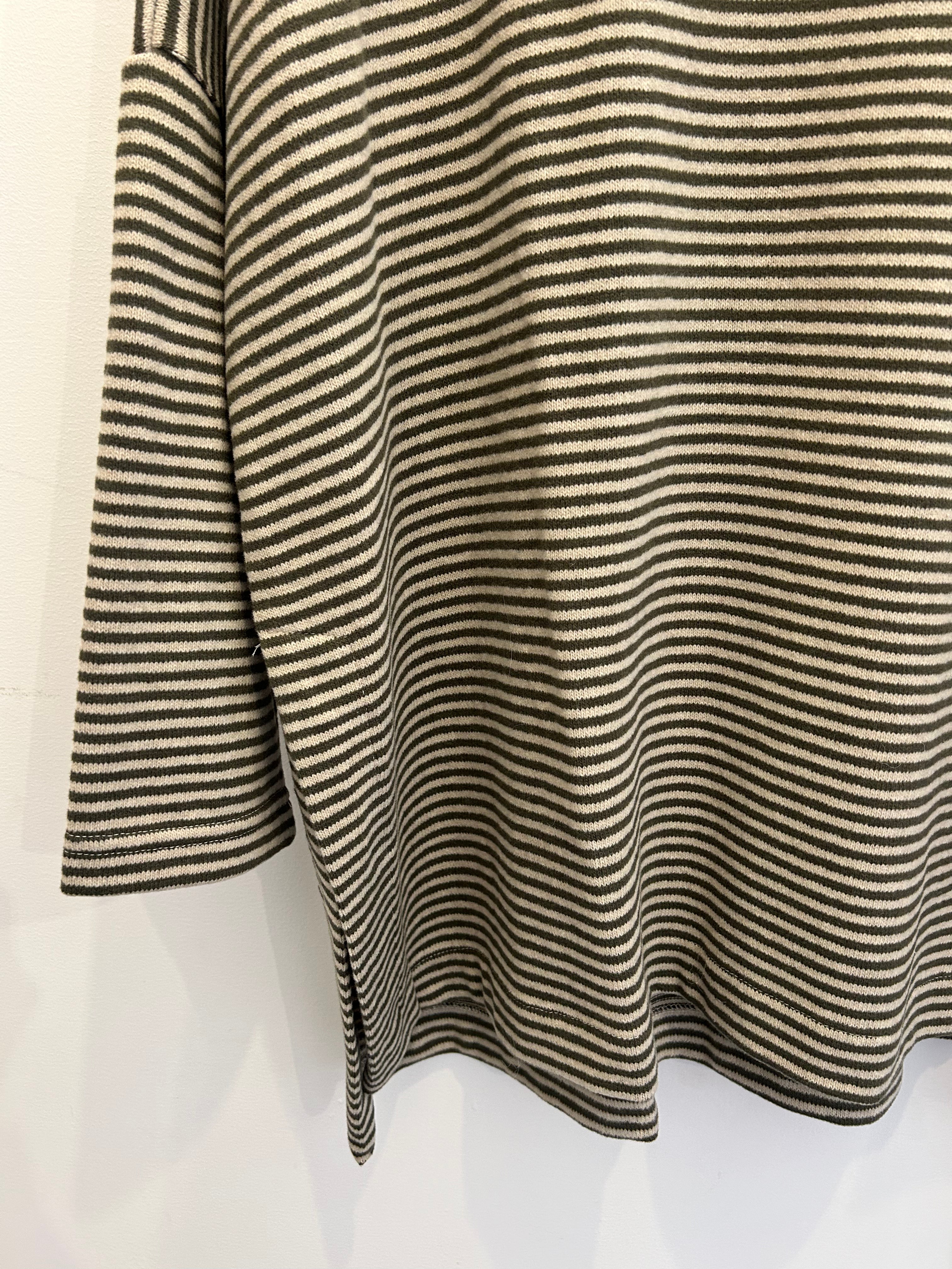 Alison Stripe Jumper - Blue Lago/Stone