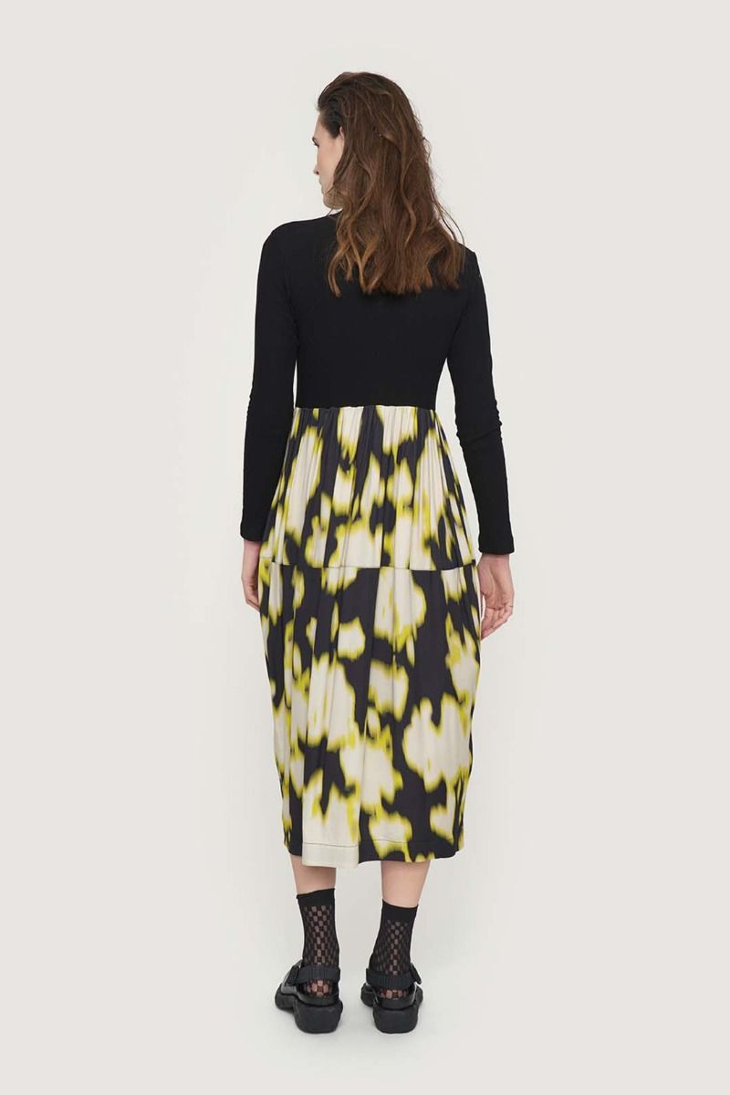 Iki Turtle Neck Dress in Spring Bloom