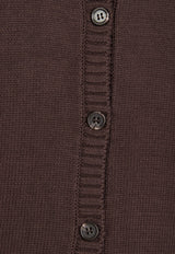 Latifah Cardigan in Major Brown