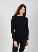 Long Sleeve T-Shirt in Black