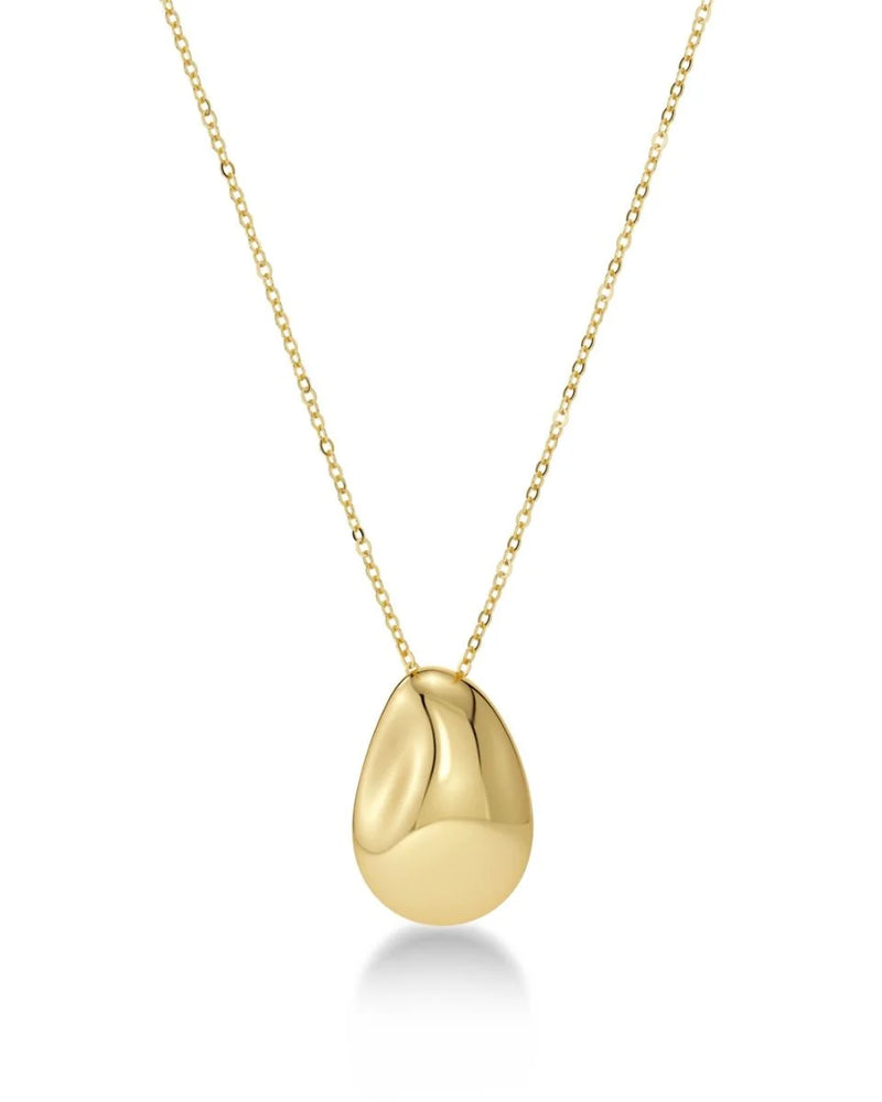 Lulu Necklace in 14k Gold Plating on Stainless Steel