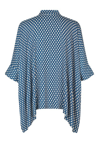 MandyDEA EV blouse in Amaka blue