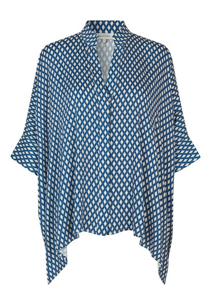 MandyDEA EV blouse in Amaka blue