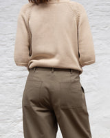 Margate Twill Cargo Trousers in Olive