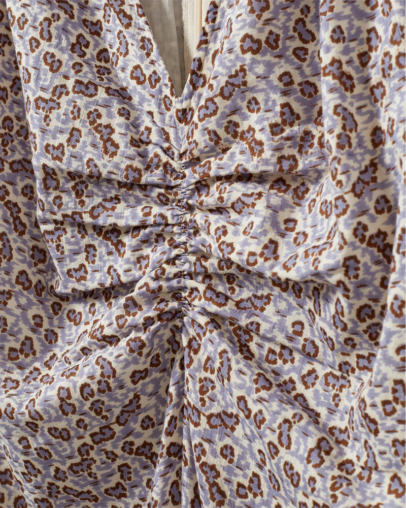 100% Cotton Milla Dress in multi floral print