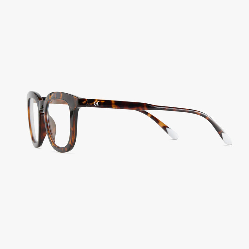 Osterbro Glossy Blue Light Reading Glasses in Tortoise