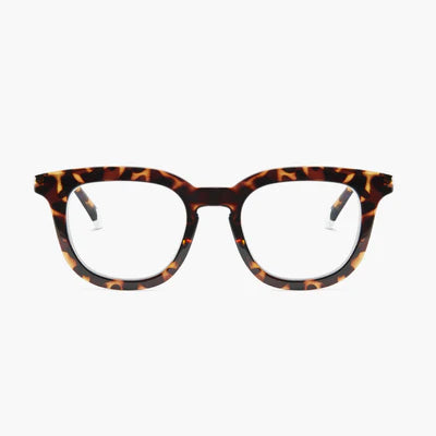 Osterbro Glossy Blue Light Reading Glasses in Tortoise