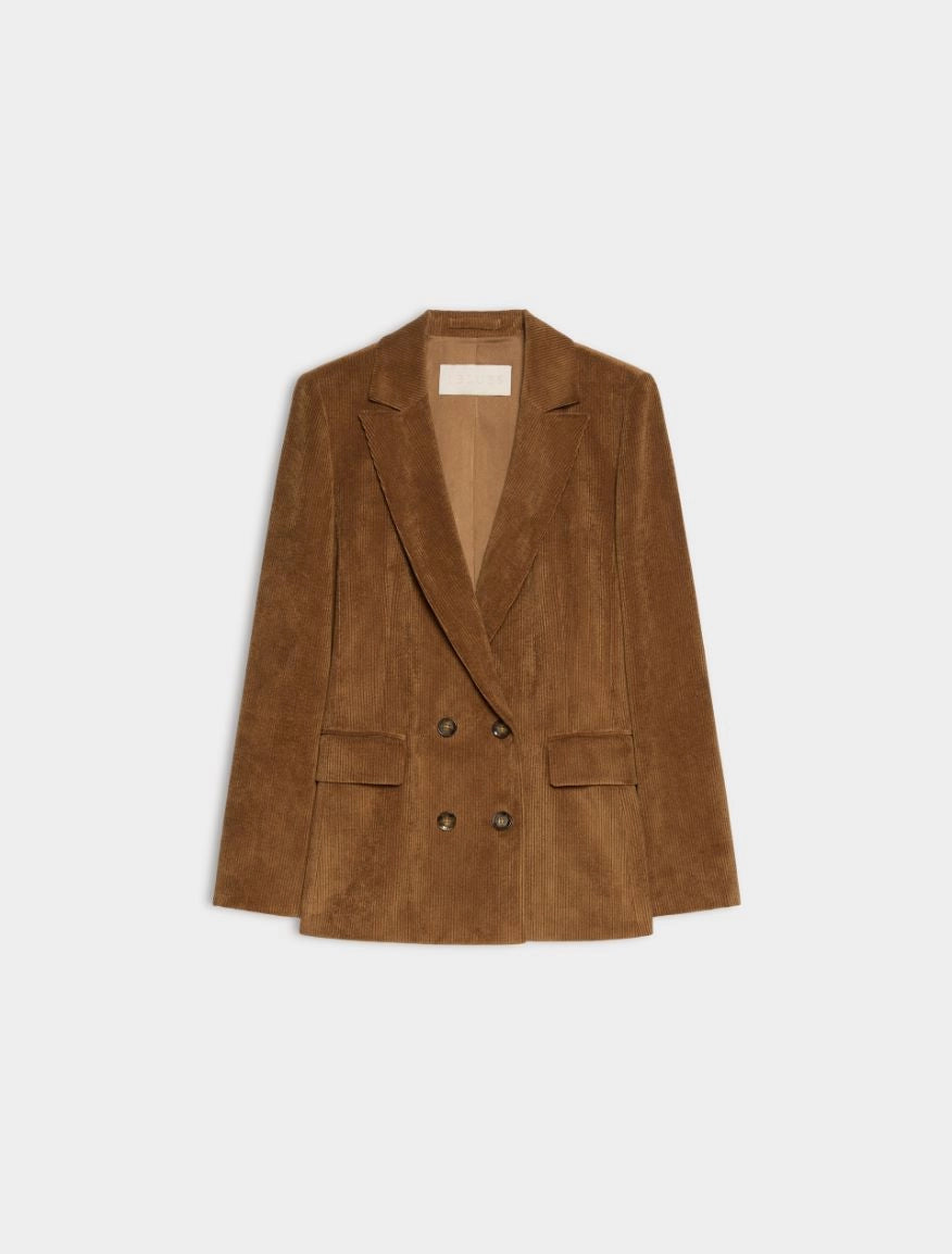 Pagina 100% Cotton Cord Jacket in Hazelnut