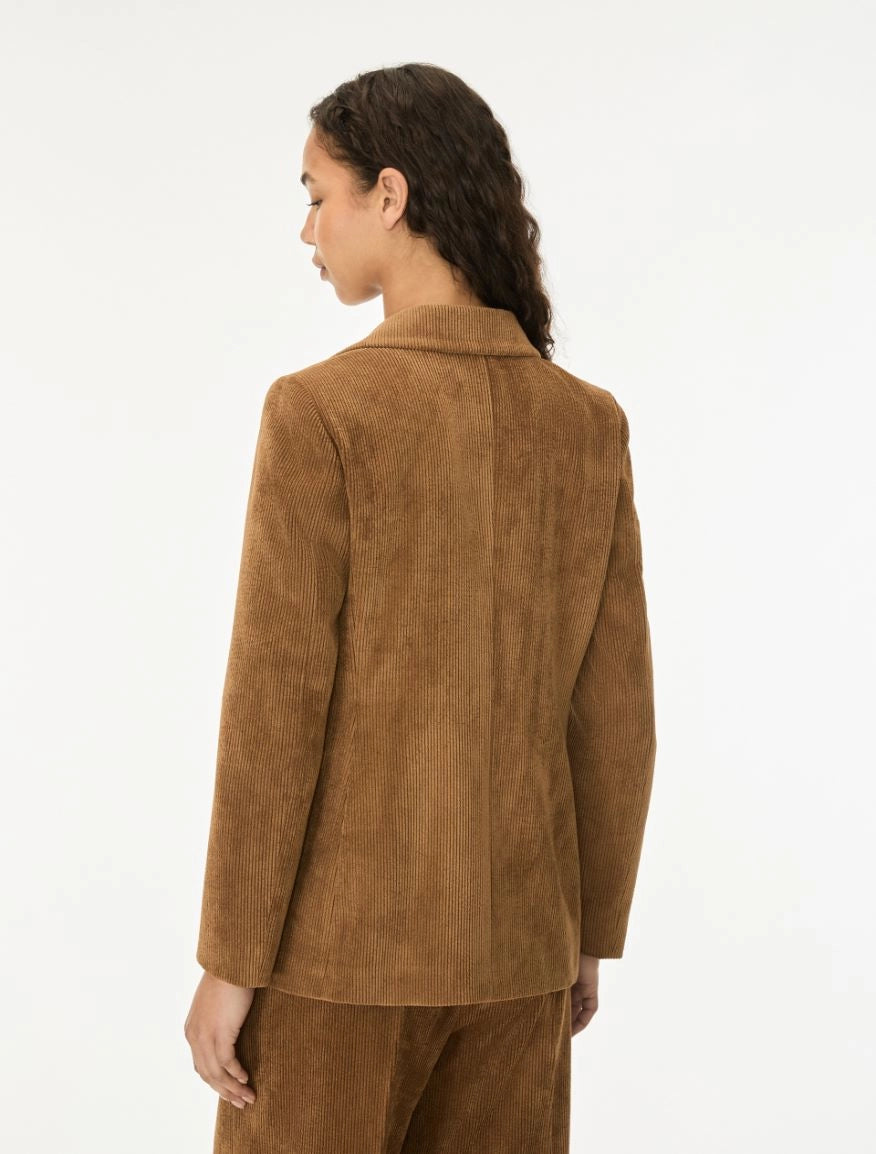 Pagina 100% Cotton Cord Jacket in Hazelnut