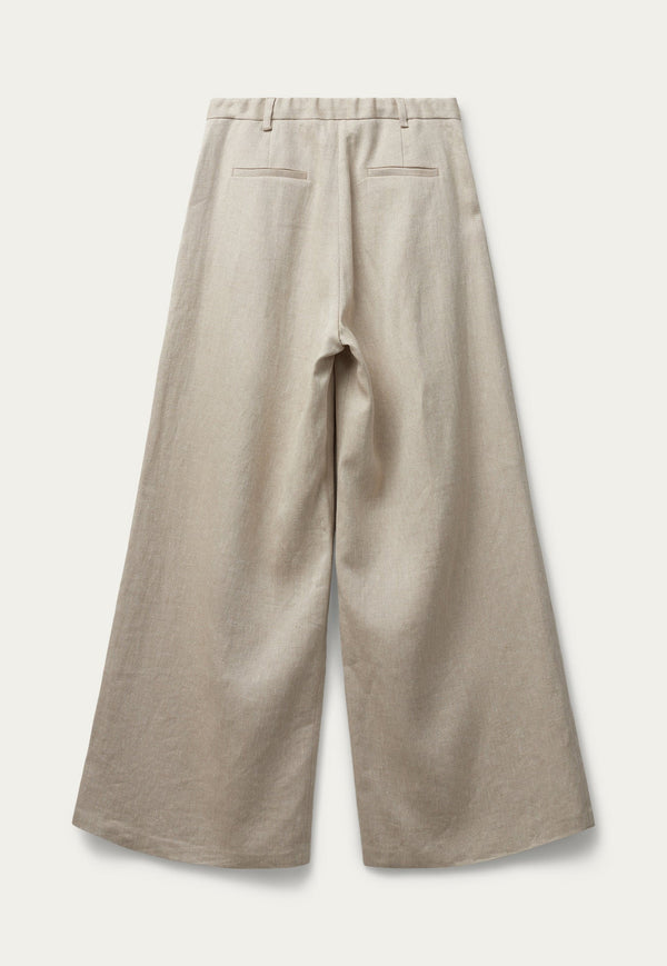 Aestas Linen Trousers in Oxford Tan