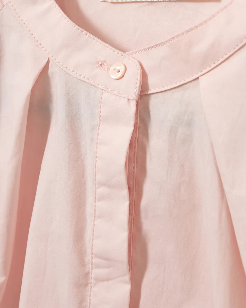100% Cotton Tela Rose Pink Shirt