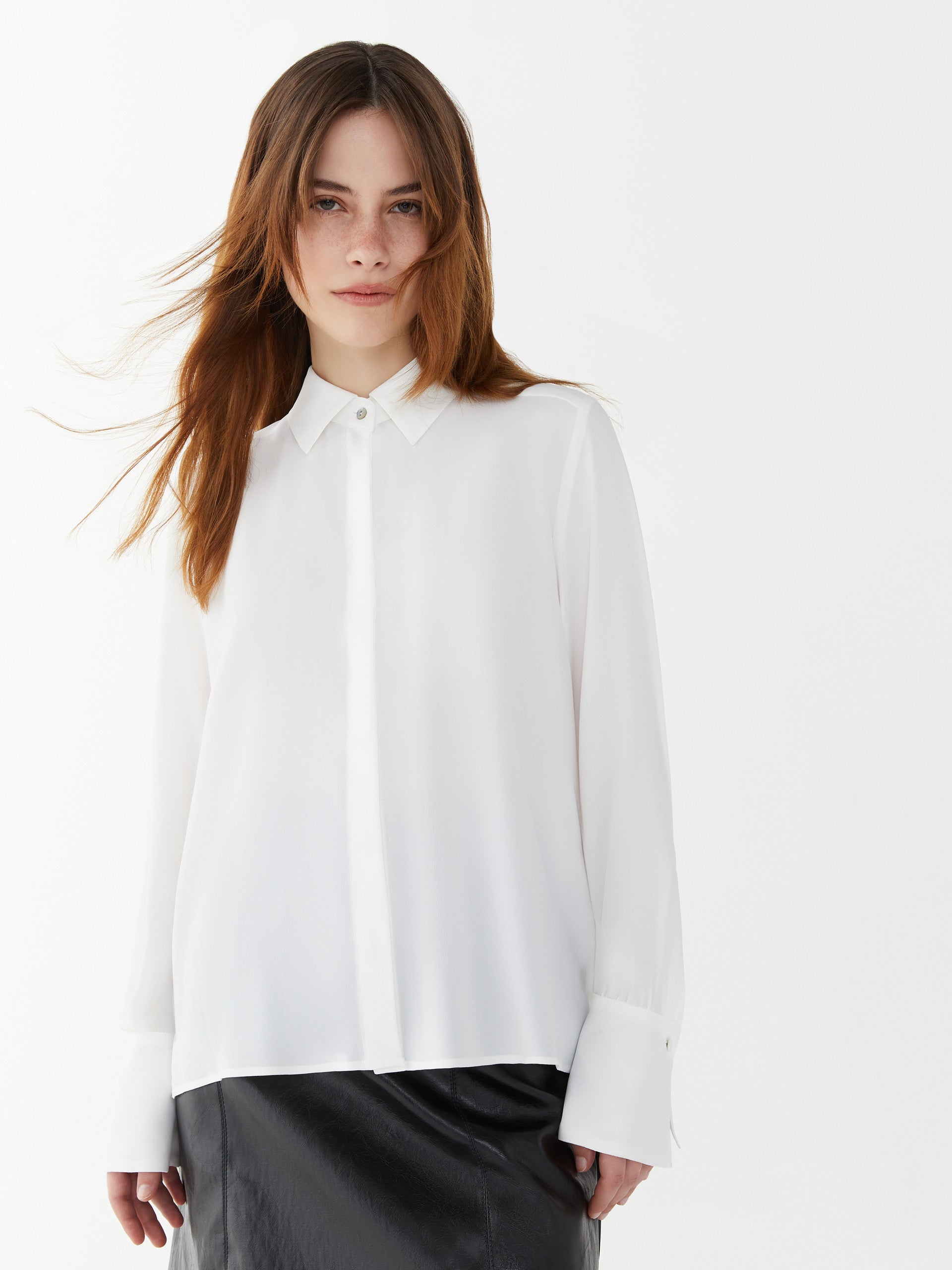 Pre Loved Renata 30% Silk Crepe de Chine Renata Blouse