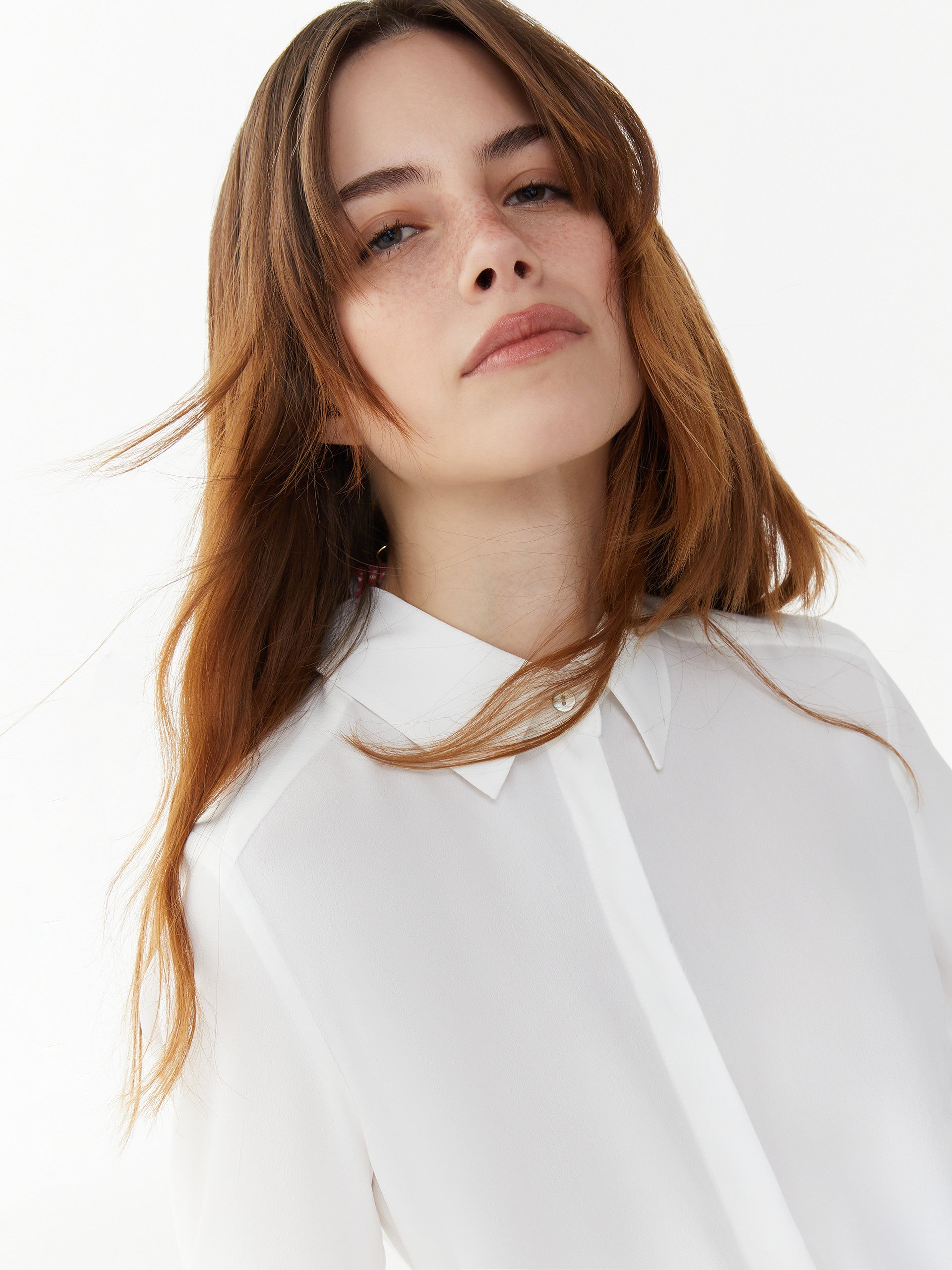Pre Loved Renata 30% Silk Crepe de Chine Renata Blouse