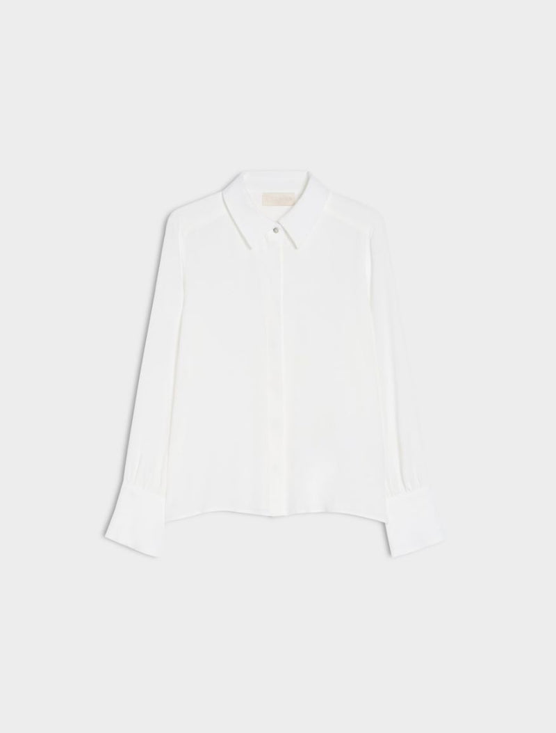 30% Silk Crepe de Chine Renata Blouse with pretty detail on cuffs