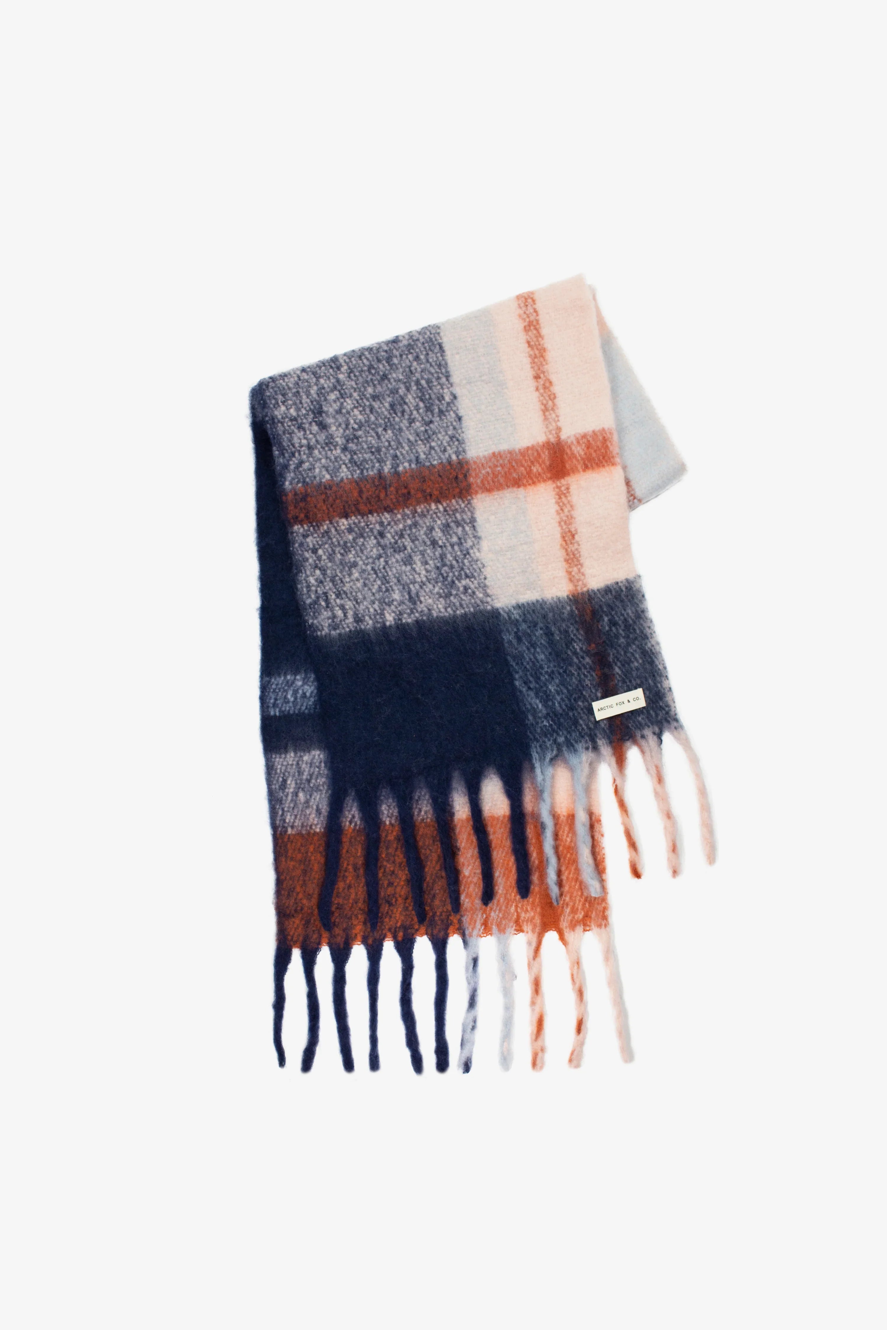 The Stockholm Scarf in Winter Lagoon