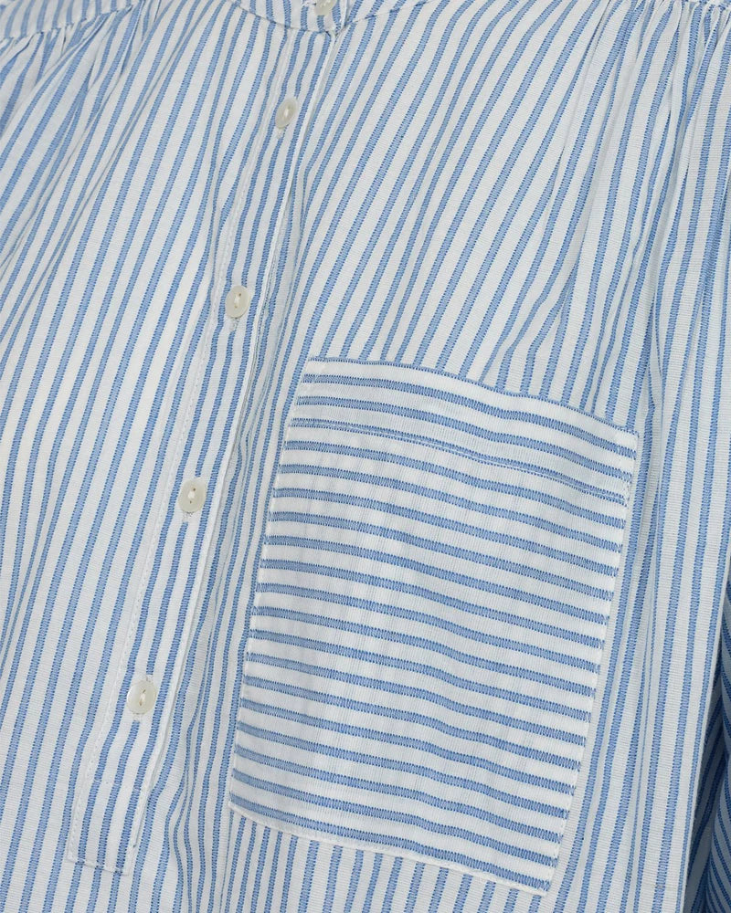 Striped Shirt in Federal Blue