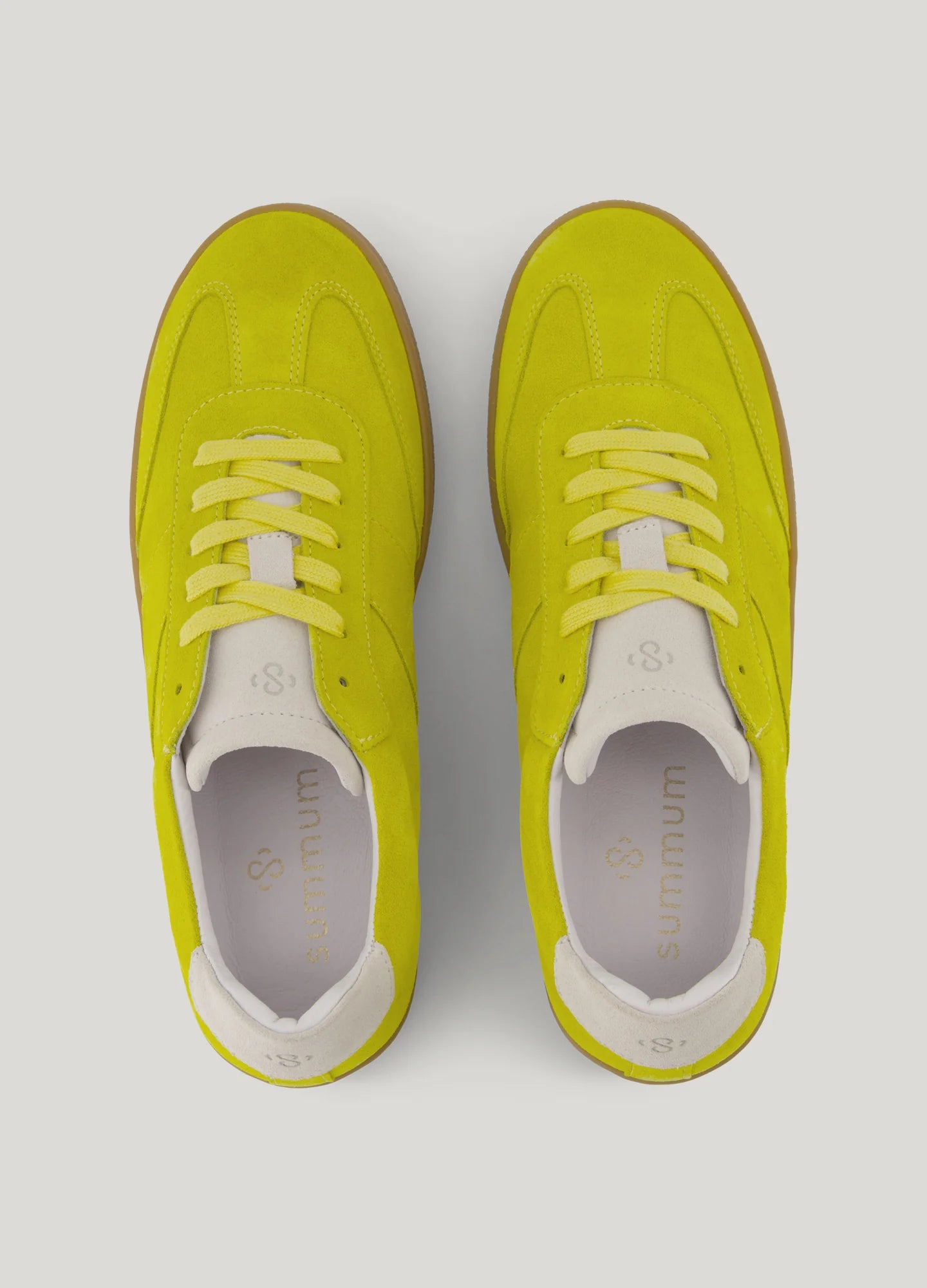 Suede Trainer - Mimosa Yellow