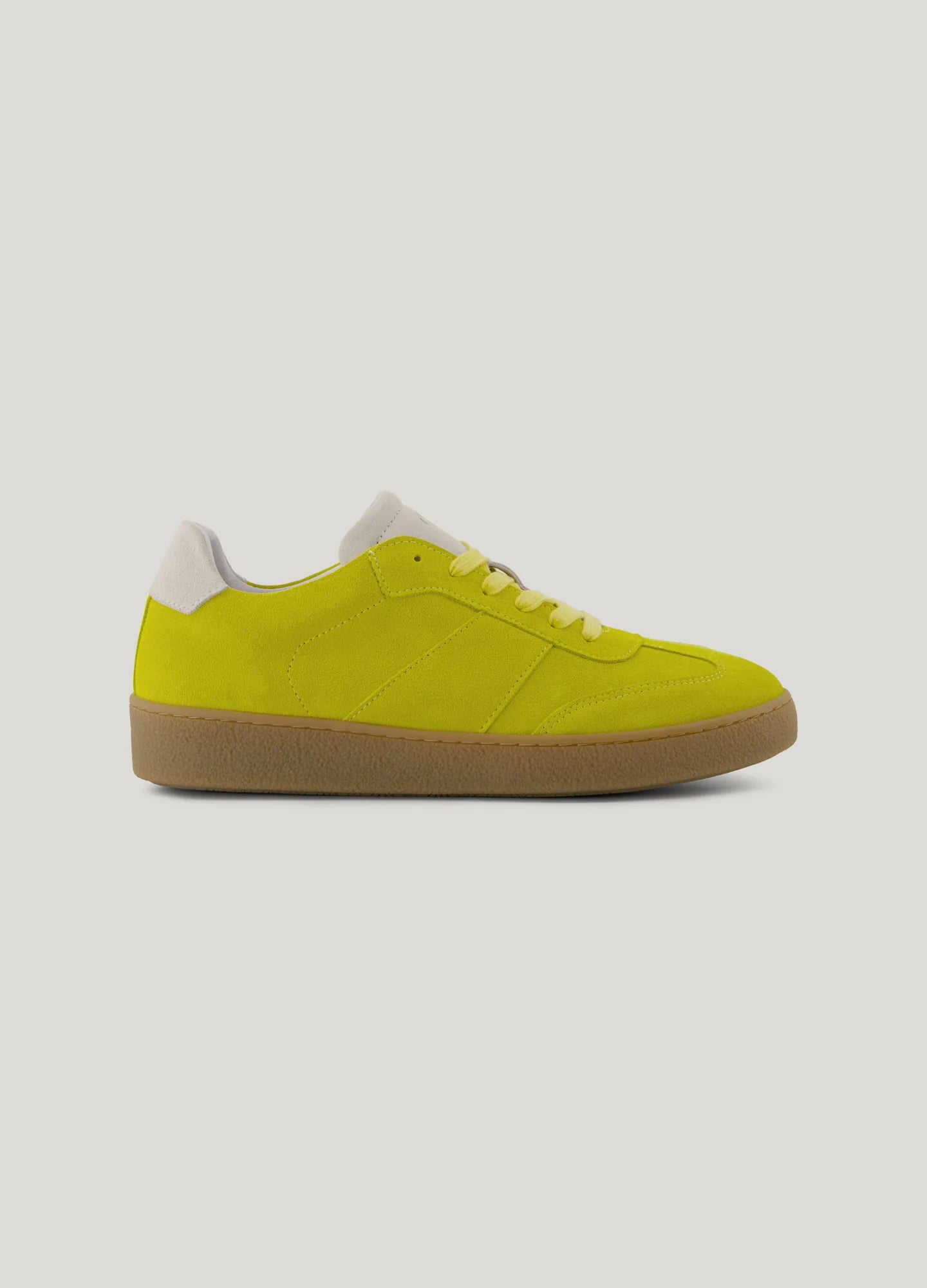 Suede Trainer - Mimosa Yellow