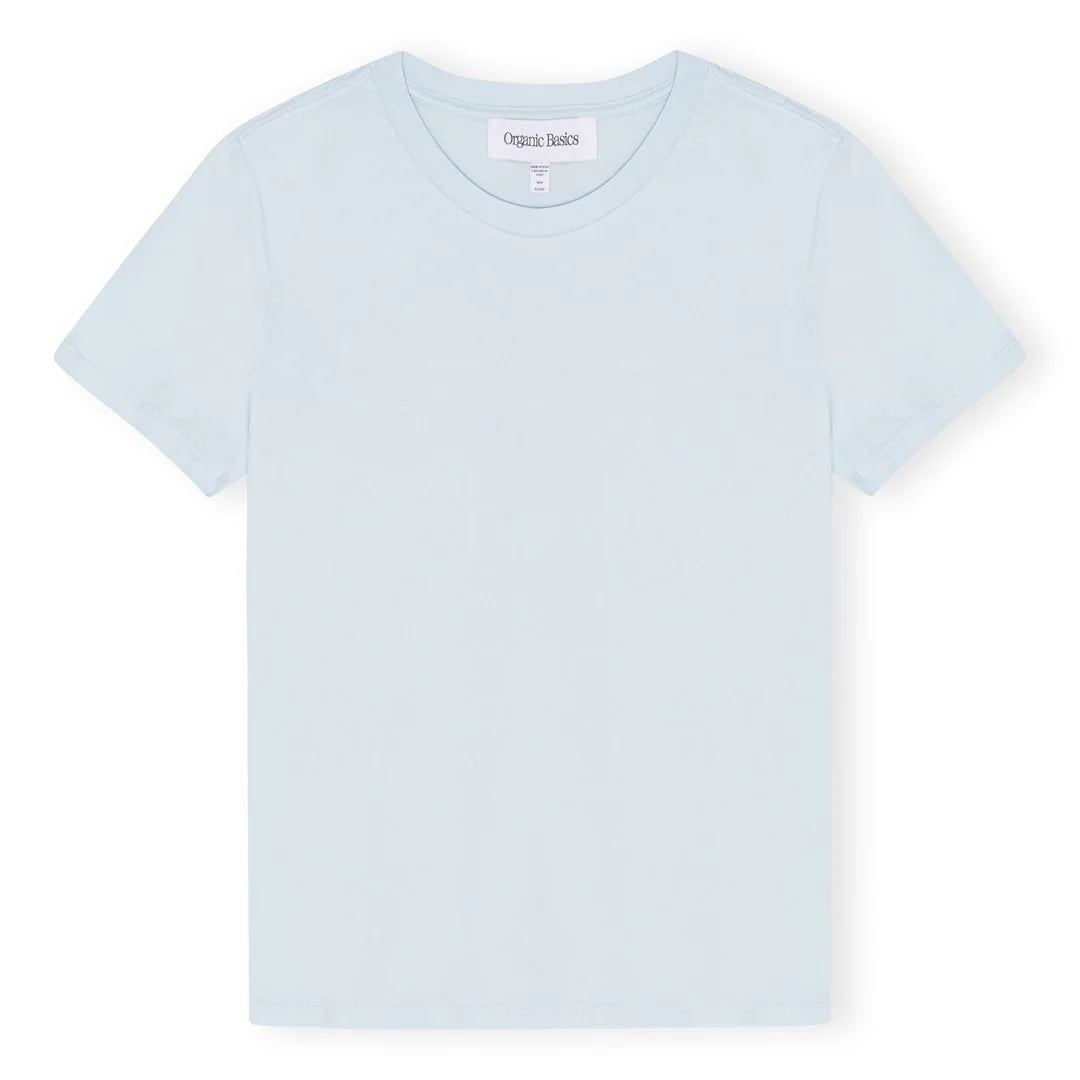 Organic Cotton True Tee in Light Blue