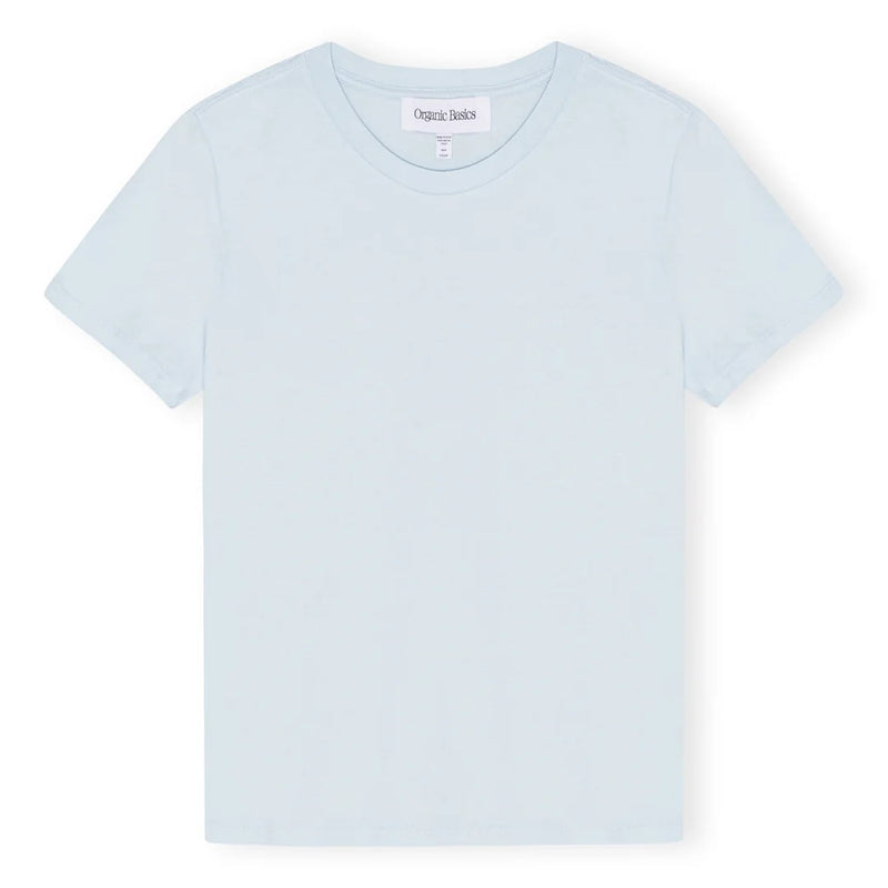 Organic Cotton True Tee in Light Blue