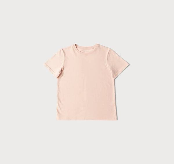 Organic Cotton True Tee in Soft Pink