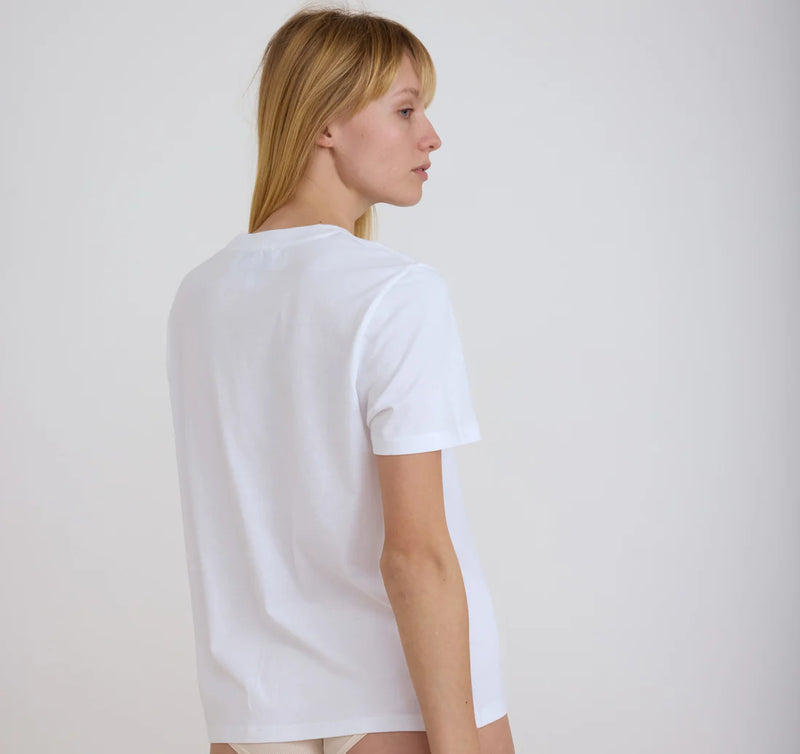 Organic Cotton True Tee in White