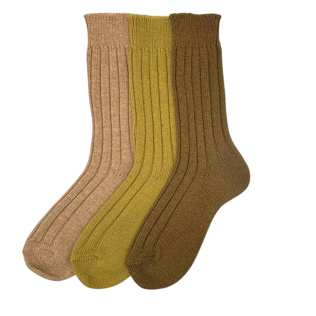Sofia Cashmere Blend socks in Rust