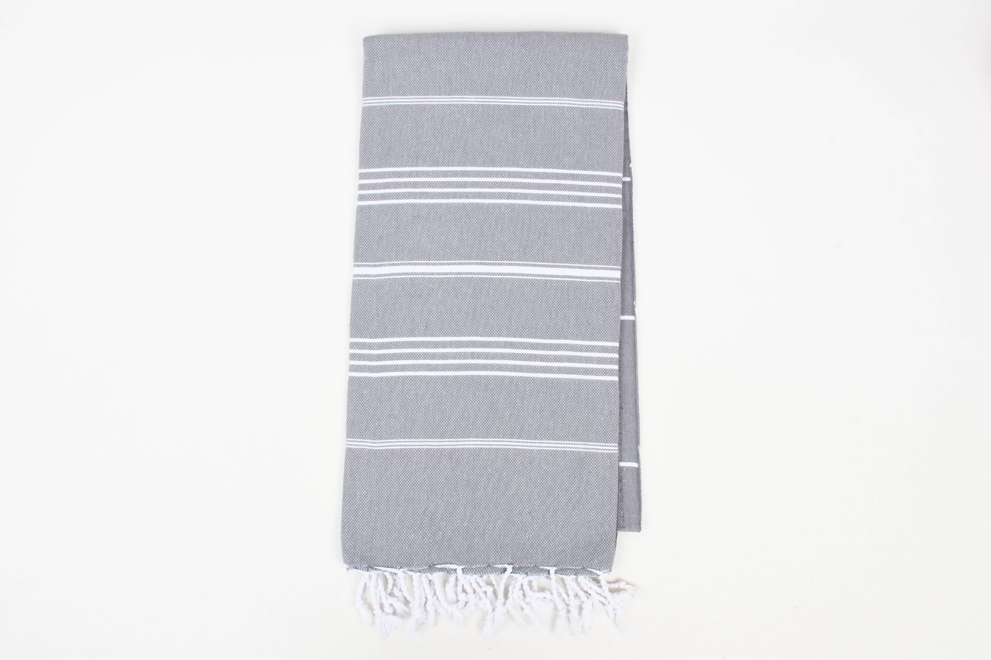 100% Cotton Handwoven Turkish Hammam in Navy
