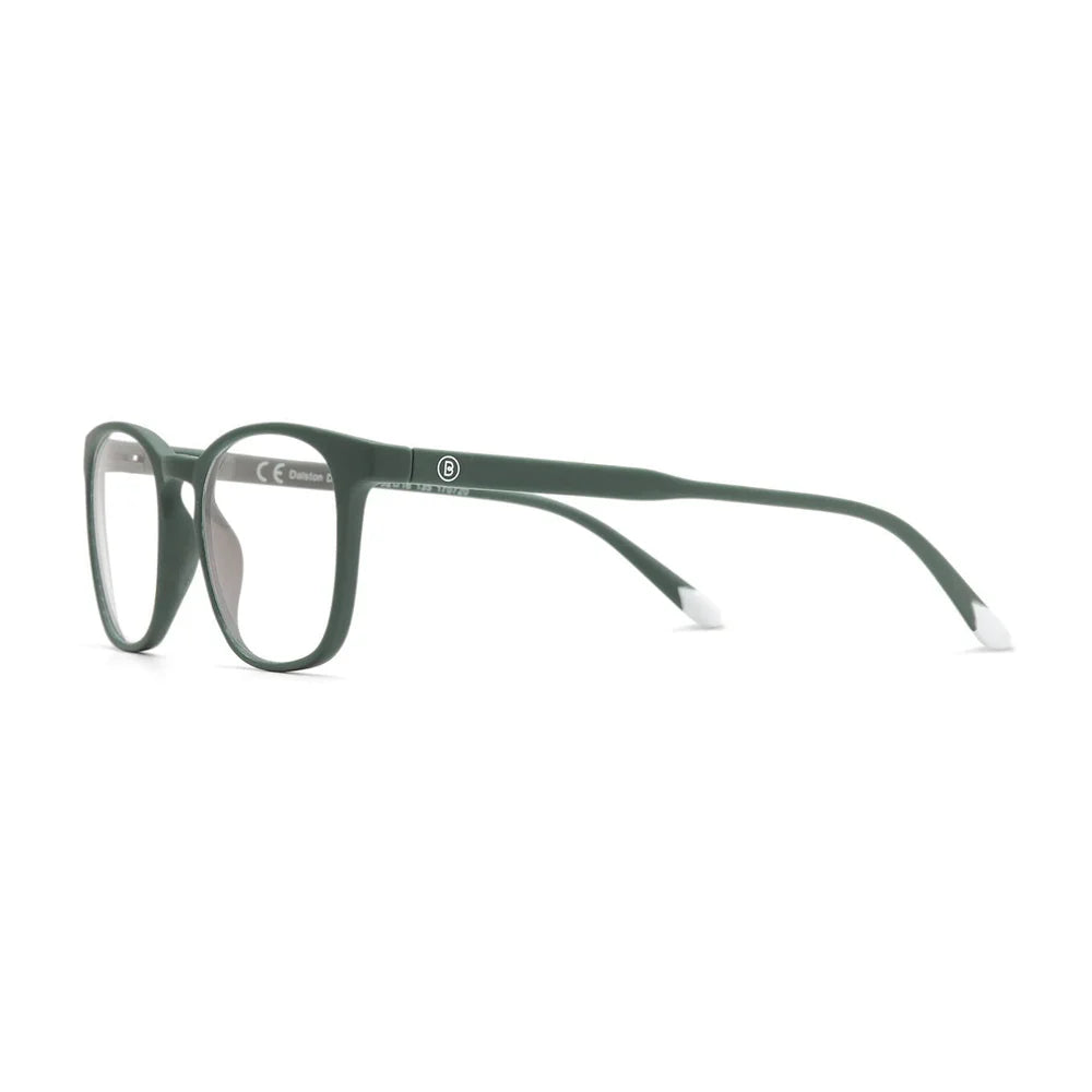 Dalston Blue Light Reading Glasses in Dark Green