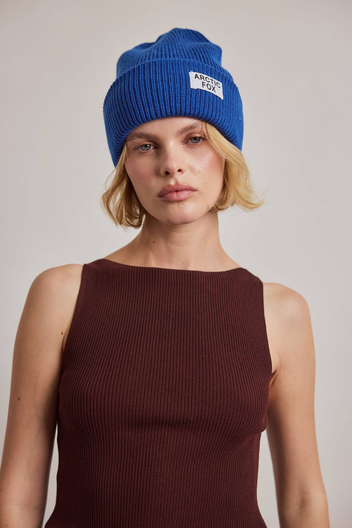 Recycled Bottle Beanie - Ocean Blue - AW26