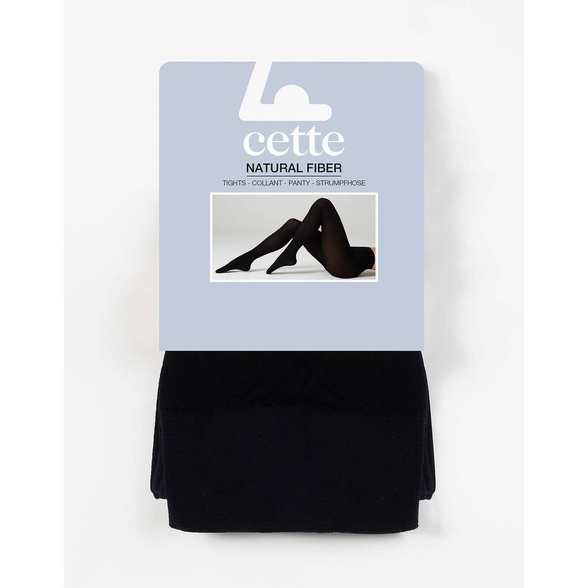 Cashmere Wool Tights 150 DEN, Winter tights: Lead Gray