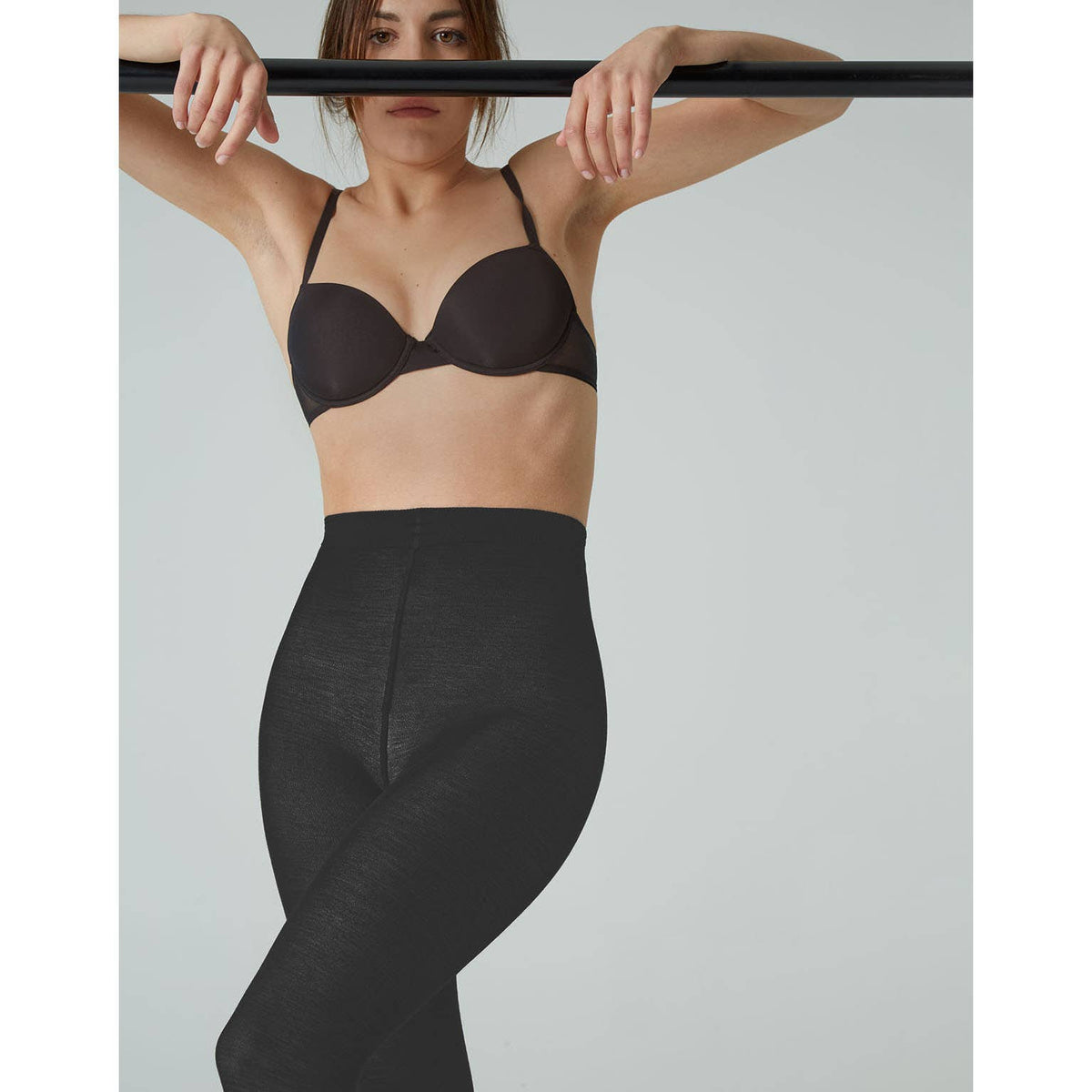 Cashmere Wool Tights 150 DEN, Winter tights: Navy