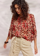 Flared Blouse