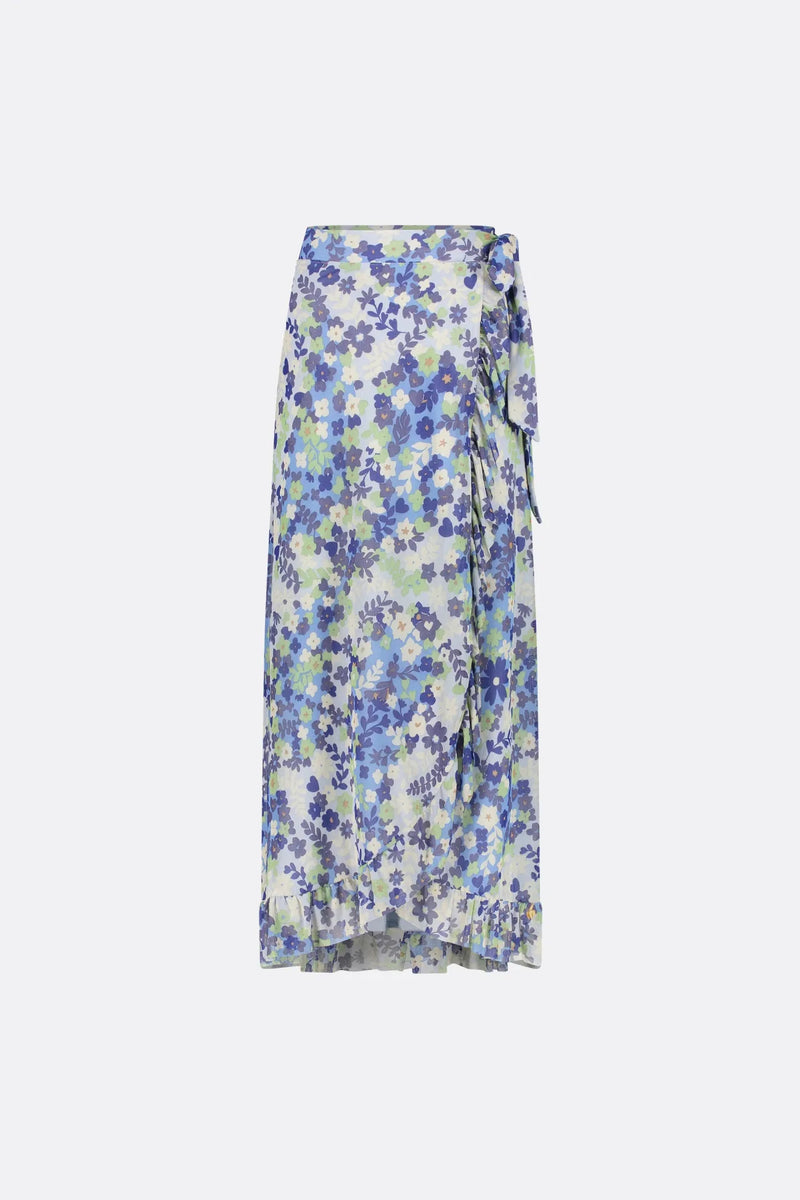 Bobo Frill Skirt in Popping Flowers