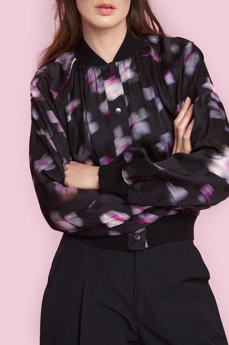 Yukoku Bomber Jacket in Cherry Blossom