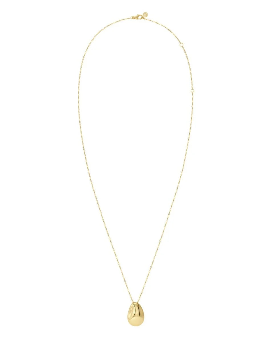 Lulu Necklace in 14k Gold Plating on Stainless Steel