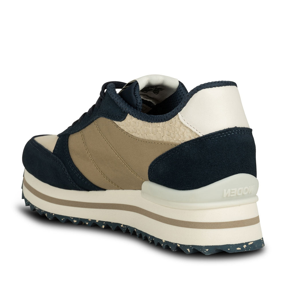 Ronja Plateau Trainer in Navy Multi