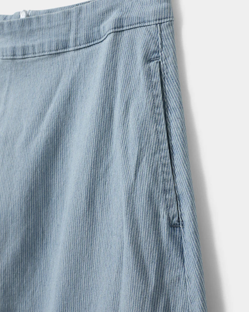 100% Cotton Selia Striped Skirt