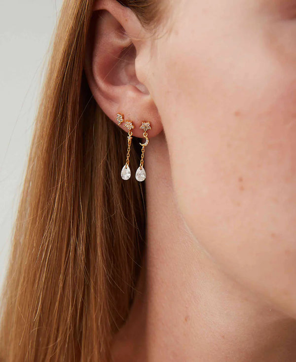 Stella Double Earrings