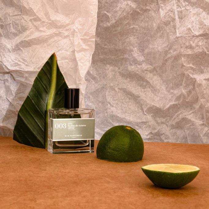 Eau de parfum 003 with yuzu, violet leaves and vetiver | 30ml