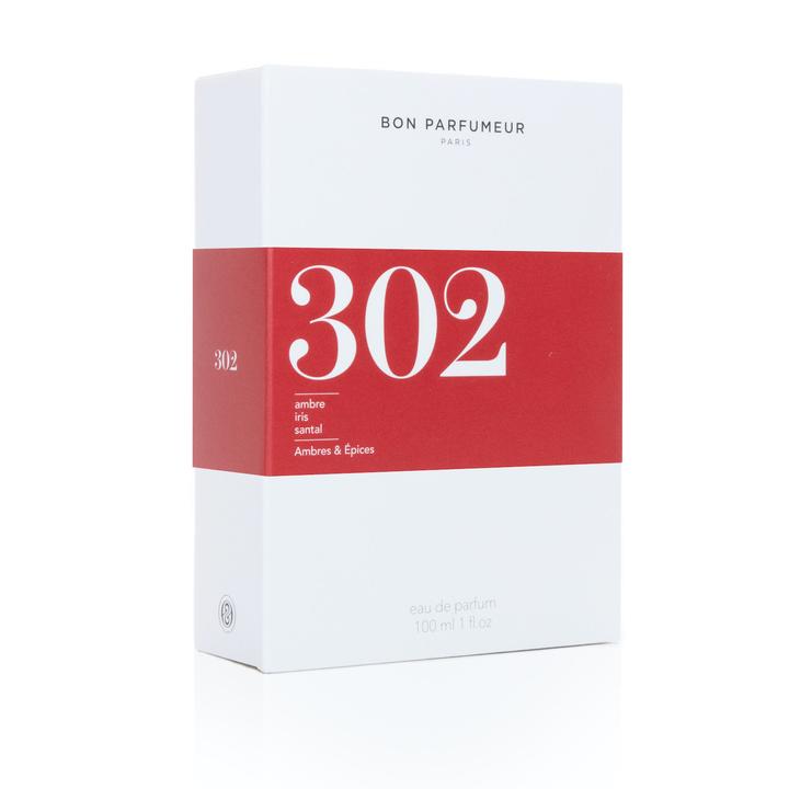 Eau de parfum 302 with amber, iris and sandalwood | 30ml