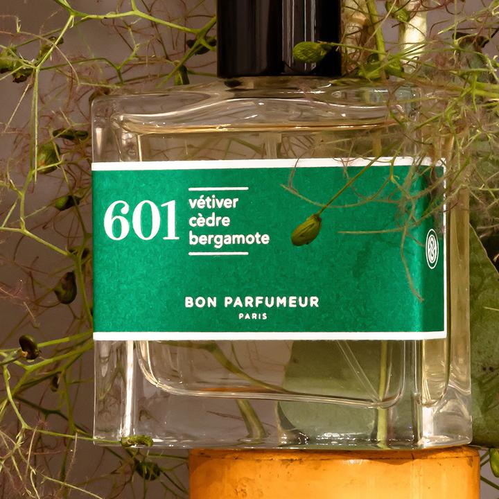 Eau de parfum 601 with vetiver, cedar and bergamot | 30ml