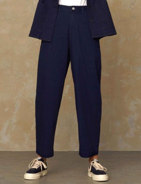 Leila Trousers in Dark Indigo