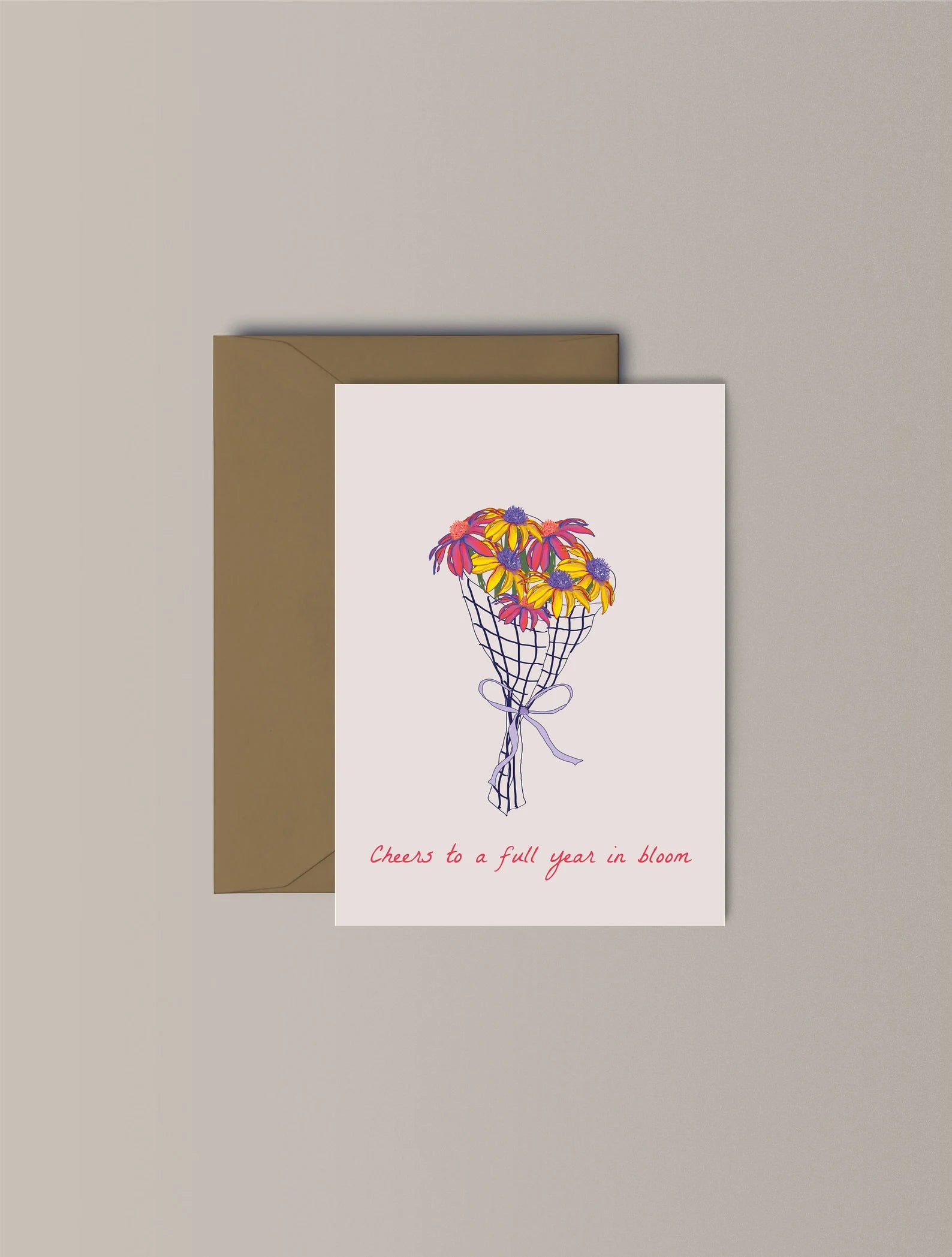 Birthday 'Full year in bloom' Card